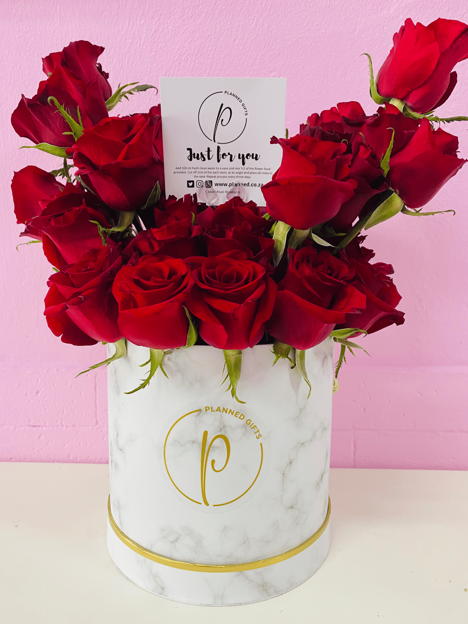 Luxury Box of 50 Roses