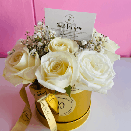 Luxury Box of 10 Roses